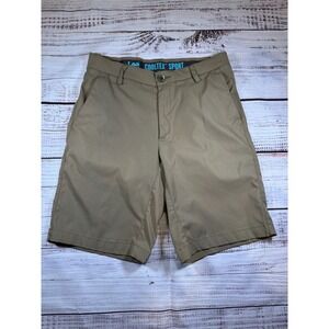 Lee Cooltex Sport Khaki Shorts Men's Size 30W Stretch Comfort